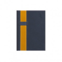 Naptár, tervező, B6, heti, TOPTIMER "Vario", kék-sárga